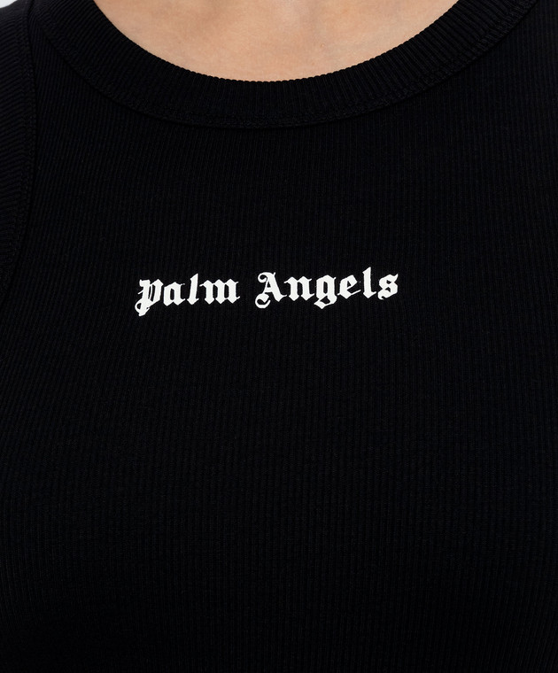 Palm Angels Черная майка PAWAC004JR001 изображение 5