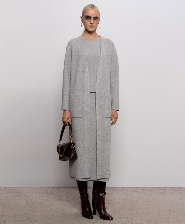 Twinset Серый топ 262LI3AAA изображение 2