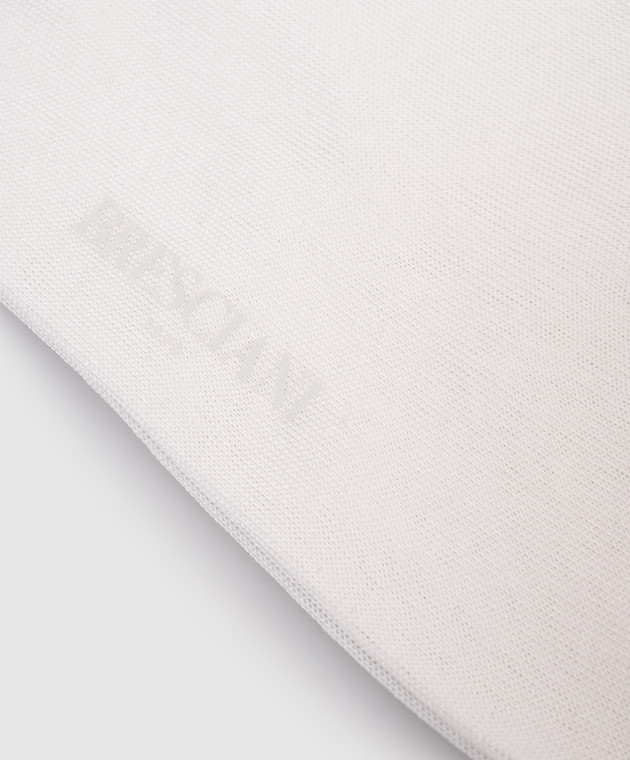 Bresciani Білі короткі шкарпетки з бавовни MP009RI0006BR зображення 2