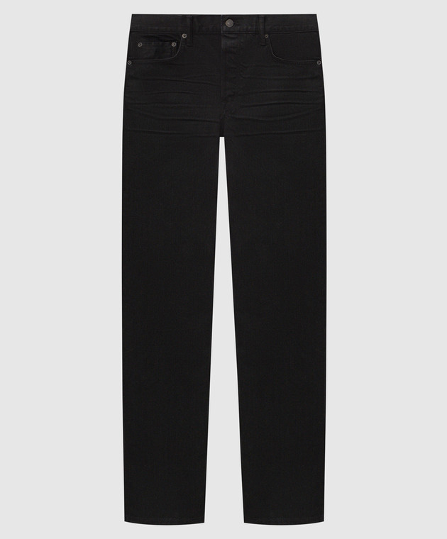 Tom Ford Черные джинсы с логотип патч DPH003DMC084