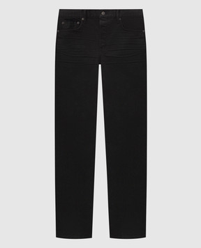 Tom Ford Чорні джинси з патчем логотипа DPH003DMC084