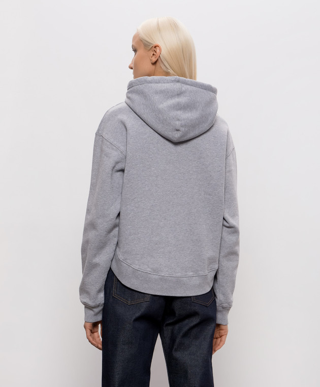 JW Anderson Серое утепленное худи JW0234PG1902 изображение 4