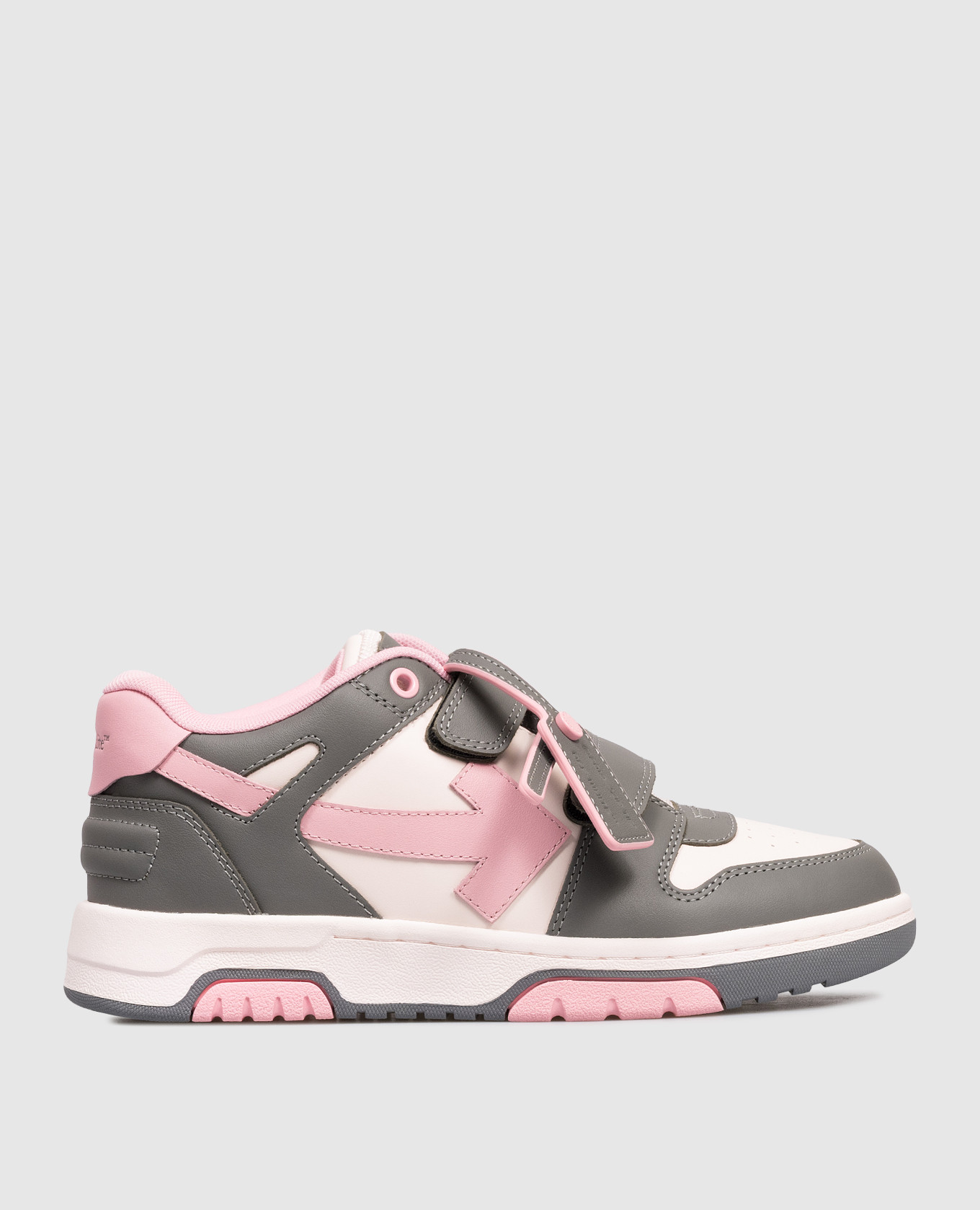 

Детские розовые кожаные кроссовки Out Of Office, Розовый, Кроссовки