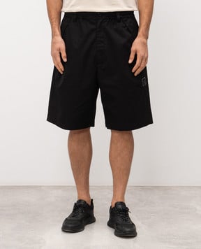 C.P. Company Metropolis Чорні шорти Metropolis LBE039A110542A