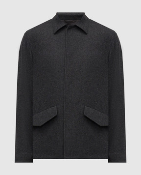 Herno Сіра куртка з вовною FI000137U12772