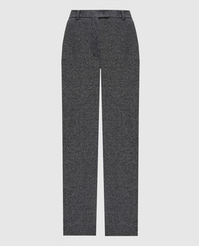 Max Mara Сірі штани Negus у візерунок NEGUS