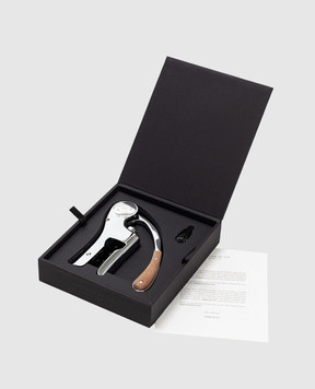 L`atelier du vin Сріблястий вертикальний важільний штопор Oeno Motion 095464