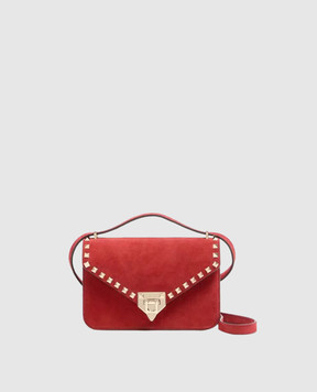 Valentino Красная замшевая сумка 9W2B0T76KQQ