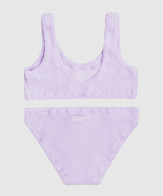 MC2 SAINT BARTH Детский фиолетовый купальник Baker с люрексом BAK000202907L изображение 2