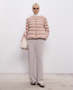 Herno Рожева пухова куртка PI002186D12456Z