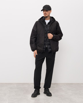 Moncler Чорні джогери з логотипом L10912A0000559974