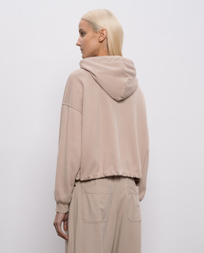 Brunello Cucinelli Бежевая спортивная куртка MG927VT406
