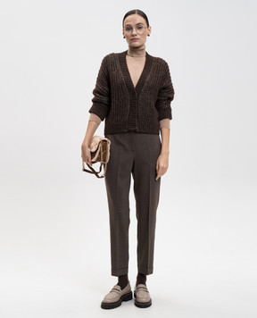 Peserico Бежевий гольф з вовни S99427F1809770