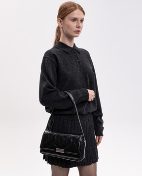 Alexander Wang Черная кожаная сумка SIREN 20426K73L