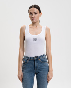 Vetements Белое боди с логотипом WE76BD535W