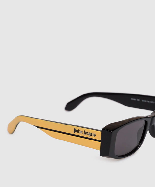 Palm Angels Чорні сонцезахисні окуляри Wister PA1031180751 зображення 4