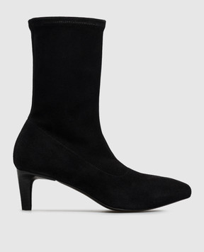 Officine Creative Чорні замшеві ботильйони SUZY SUZY004NERO