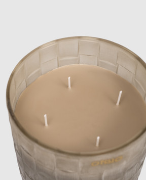 Onno Свічка Chess M з ароматом Precious Oud в скляному свічнику ON786PO