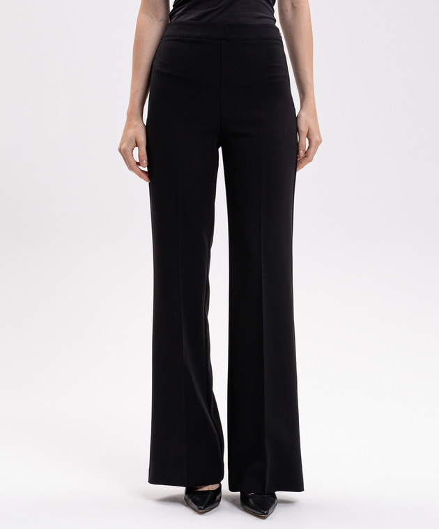 Twinset Черные брюки-клеш 262TT2421 изображение 3