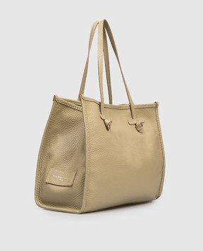 Gianni Chiarini Кожаная сумка-тоут MARCELLA цвета хаки BS9330BBLTU