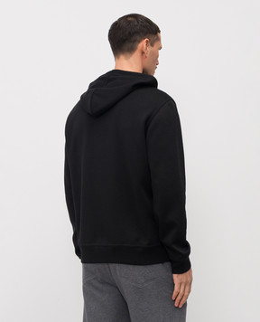 Brunello Cucinelli Чорна спортивна куртка з бавовною MM8319069G