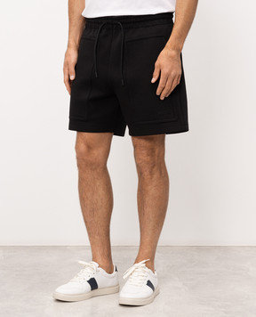 Mackage Черные шорты Elwood с фактурным логотипом ELWOODR