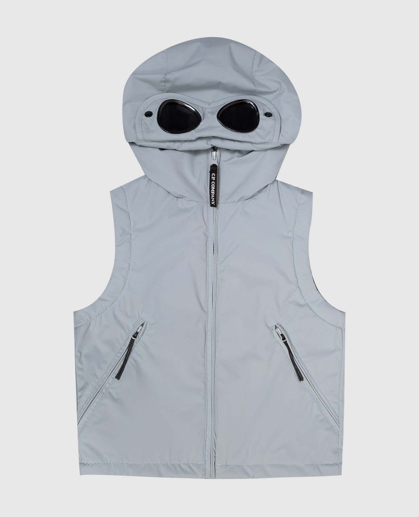 Детский голубой жилет