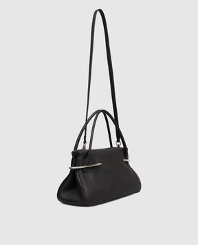 Givenchy Чорна шкіряна сумка-тоут Pinch з логотипом BB5158B2DF