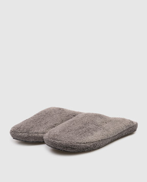 Hamam Сірі махрові домашні капці PERA PERASLIPPERSFORHIM