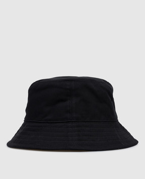 Ami Paris Черная панама с вышивкой надписи UHA685AW0041