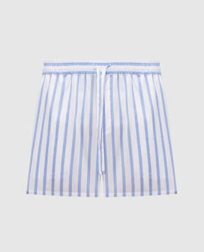 Dolce&Gabbana Белые шорты в полоску GP1N7TFR52W
