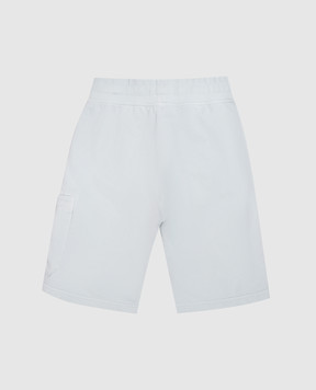 Stone Island Дитячі блакитні шорти з логотипом L1S166200006S004014