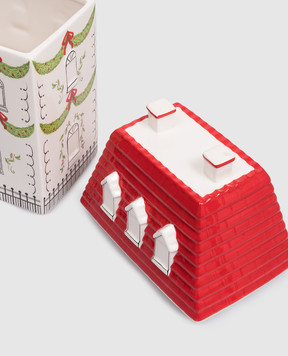 Lamart Декоративный рождественский керамический дом 24099