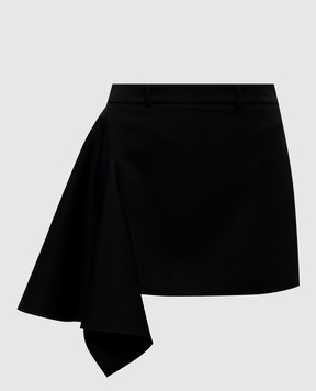 Givenchy Черная юбка из шерсти BW414H167D