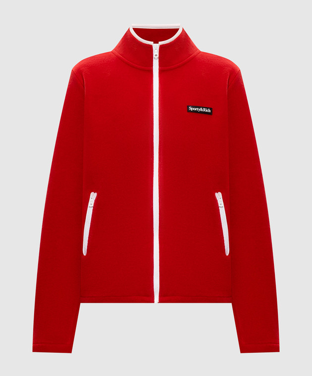 Sporty & Rich Красная спортивная куртка Ezia ST09085300RE33