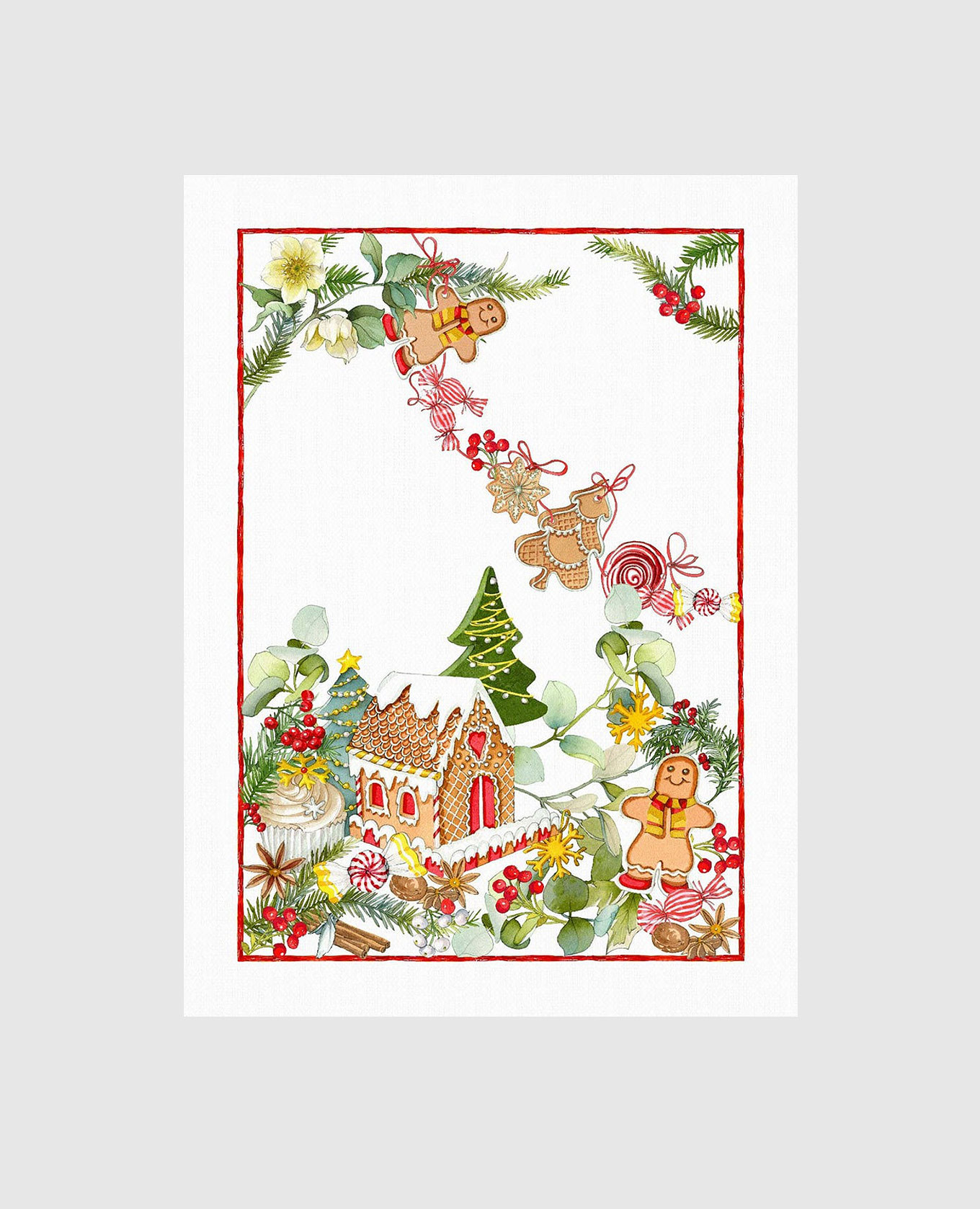 

Белое кухонное полотенце MARZAPEPE из льна, Белый, Полотенца