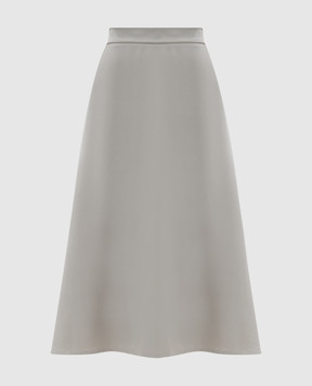 Brunello Cucinelli Сіра спідниця міді M0H38G3679