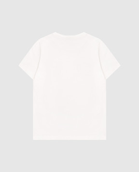 Versace Дитяча біла футболка Medusa 10182931A16786