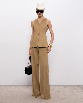 Max Mara Коричневий жилет FALLA MXMFALLA