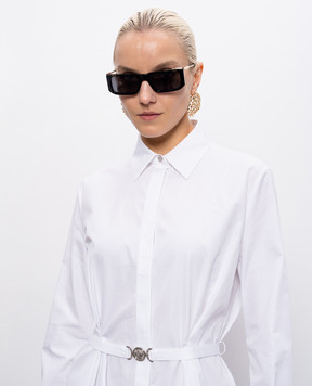 Off-White Чорні сонцезахисні окуляри з логотипом OFF OW2032100755