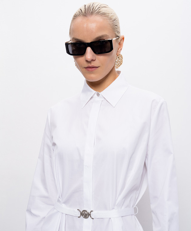 Off-White Черные очки с логотипом OFF OW2032100755 изображение 2