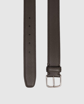 The Row Коричневий шкіряний ремінь W1846L624