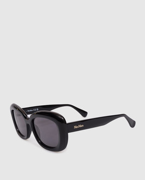 Max Mara Чорні сонцезахисні окуляри UNNO MXOUNNO
