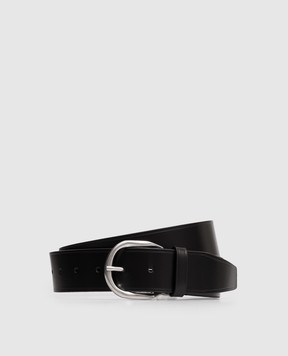 Ann Demeulemeester Чорний шкіряний ремінь Ranja з підвісками B0014369LT128