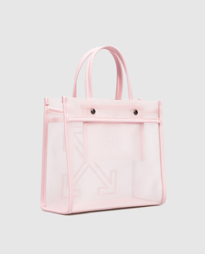 Off-White Рожева сумка-тоут Market OWNA23GS26FAB001