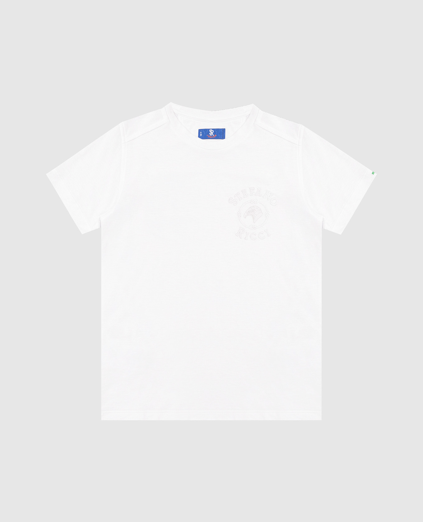 Детская футболка с вышивкой логотипа