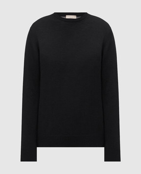 Cashmere&Whiskey Чорний джемпер з вовни MU8121318541R
