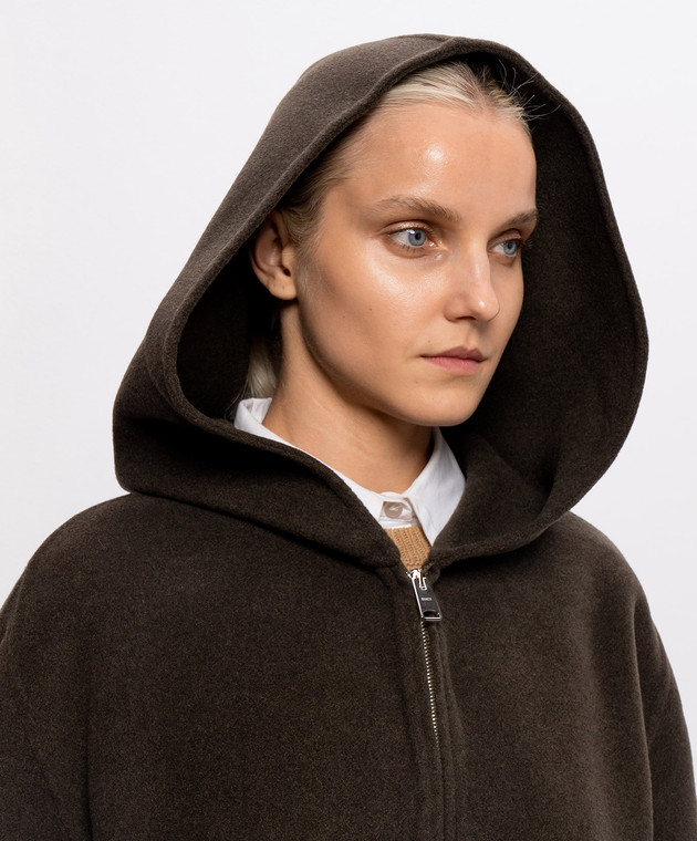 Khaite Куртка Dolem из шерсти цвета хаки 6243547 изображение 5