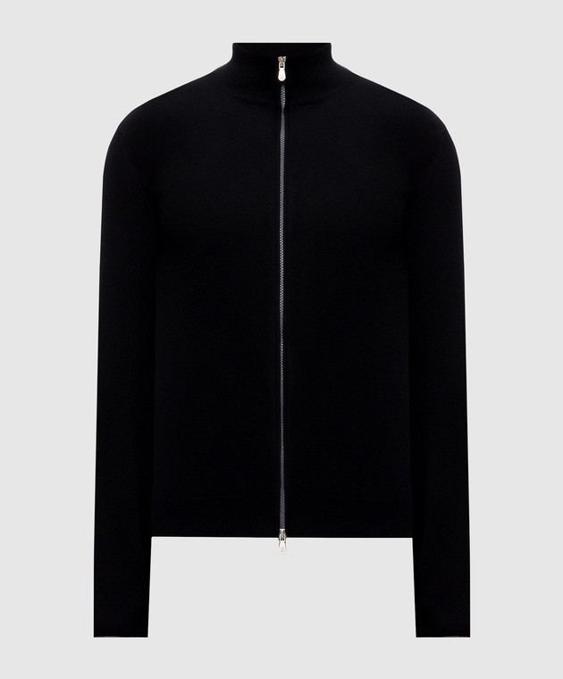 Brunello Cucinelli Кардиган чорного кольору з кашеміру M2200106