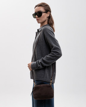 Gianni Chiarini Коричнева замшева сумка Alifa BS8625CMSTEMU